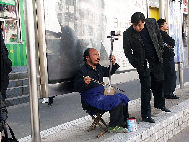 街头卖艺2 摄影 青龙山隐者