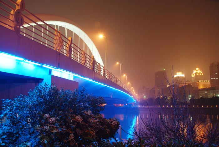 宁波夜景 摄影 醉山河