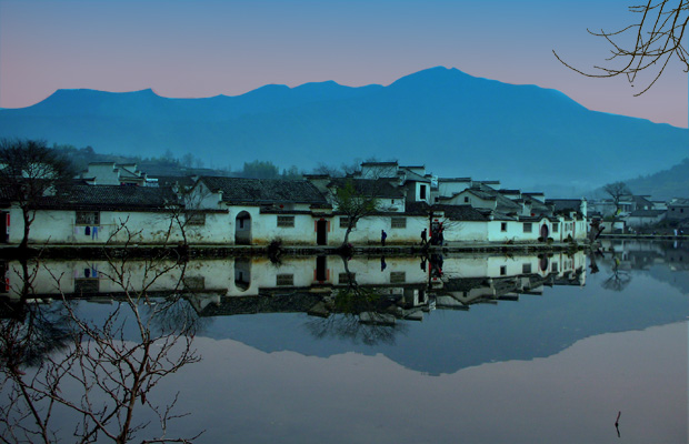 古村夕暮 摄影 阿敏