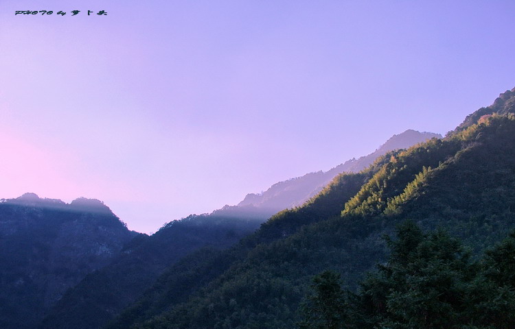 江西明月山·晨光(三) 摄影 萝卜头