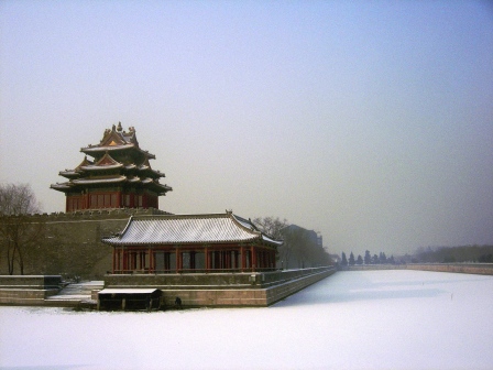 角楼雪景 摄影 冷礼化