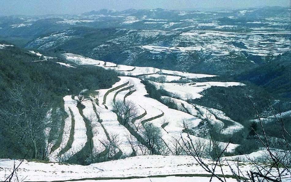 陕北的雪  02 摄影 清风荷影