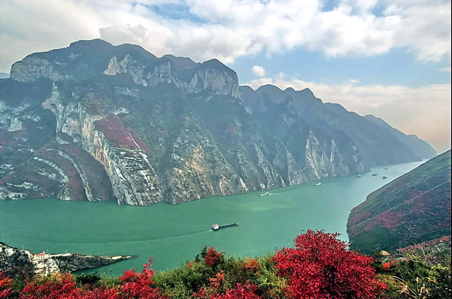 长江三峡红叶 摄影 楠松林