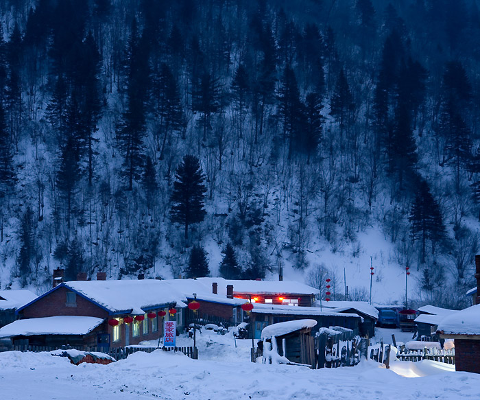 雪乡晨早 摄影 南漂