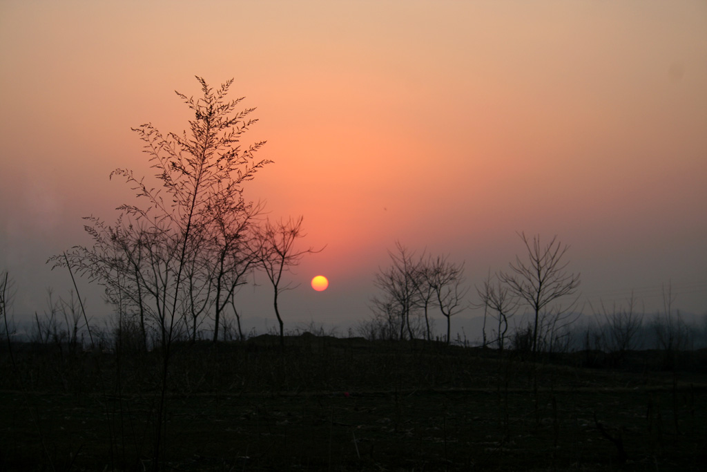 夕阳印象 摄影 冰清玉洁bqyj