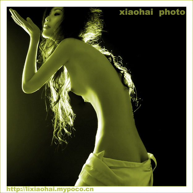 晓海人体作品--趋曲吟 摄影 伤了就痛