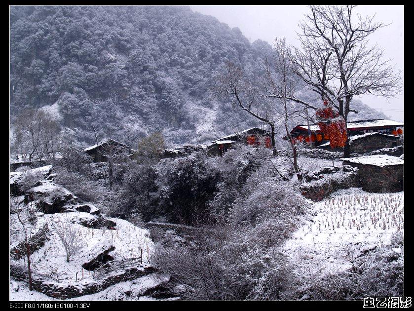 湾坝雪色 摄影 虫乙