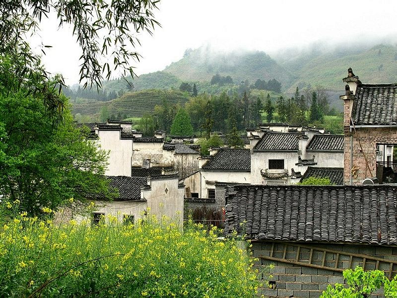 春雨西递 摄影 神山员外