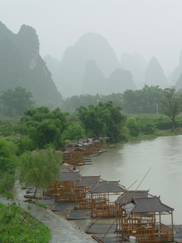 雨中漓江 摄影 yaz