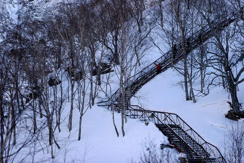 长白山雪景 摄影 秋枫01