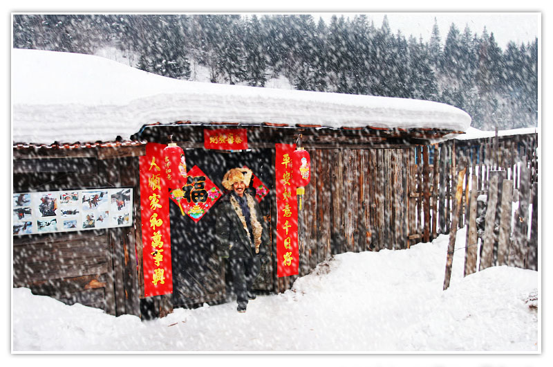 雪乡 摄影 春景