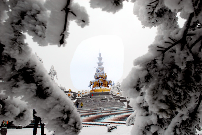 心中的佛   峨眉山 摄影 雪域之子