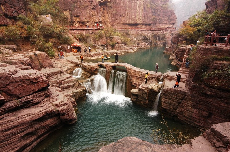 云台山 摄影 山清水