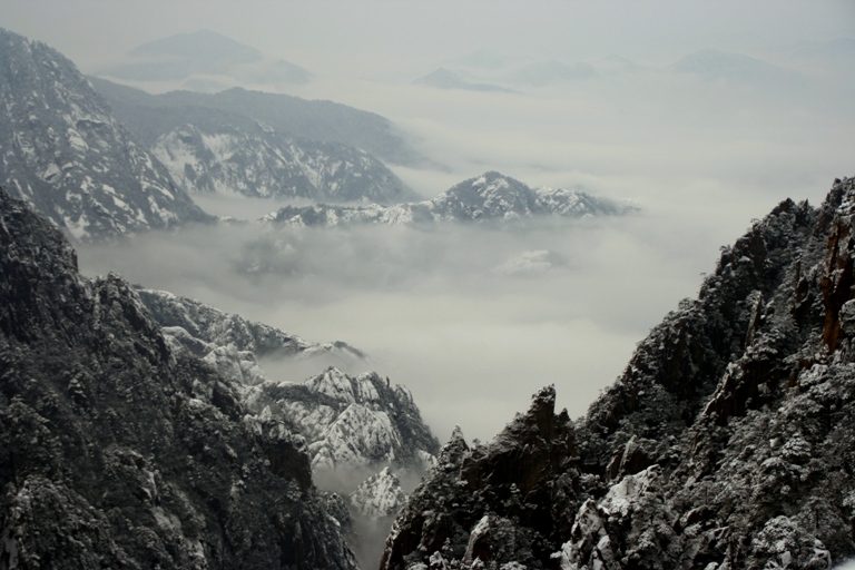 冬雪黄山1 摄影 竹间行