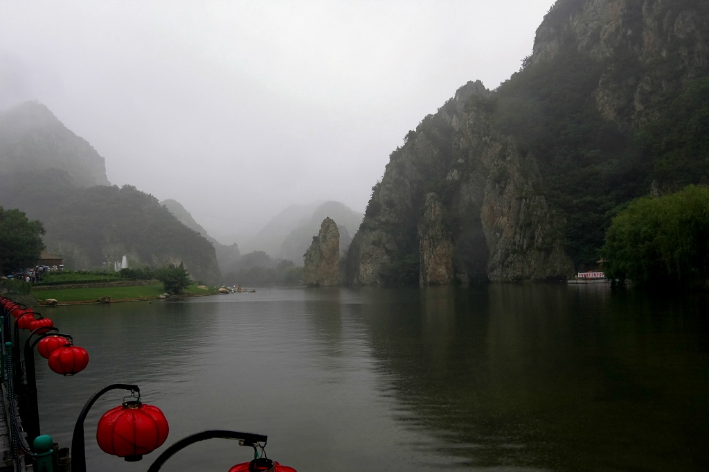 细雨中的冰峪沟 摄影 色走天下