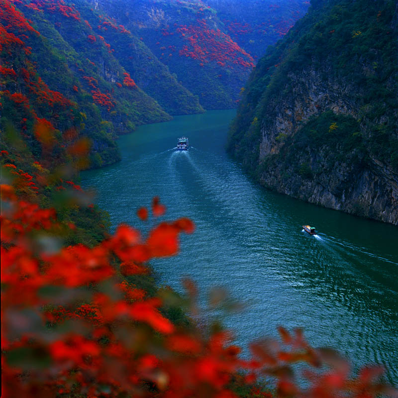 峡江秋色 摄影 王老五