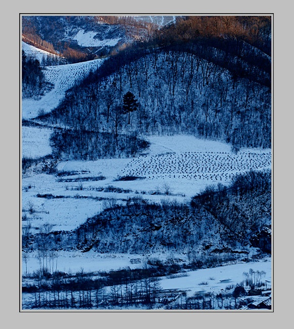 墨染大山 摄影 古道西丰