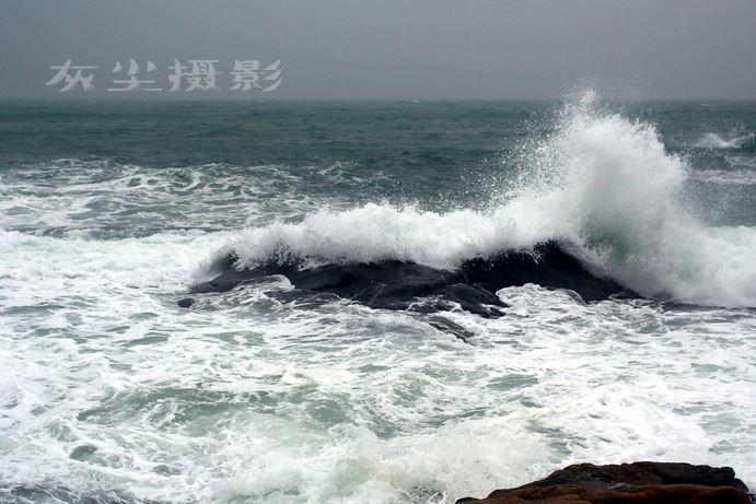 海浪 摄影 灰尘飞舞