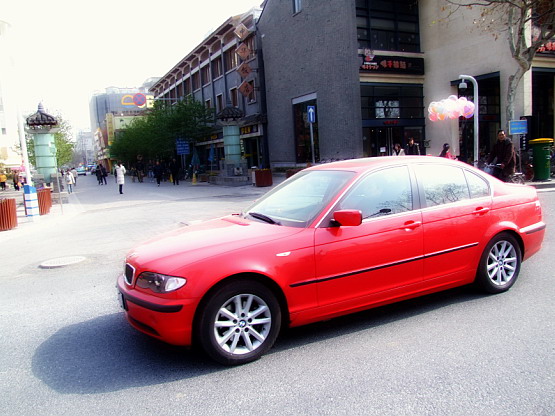 湖滨路随拍 BMW 318 摄影 苜酡