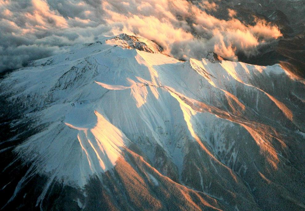 日本御岳山俯瞰 摄影 一剑抉云开