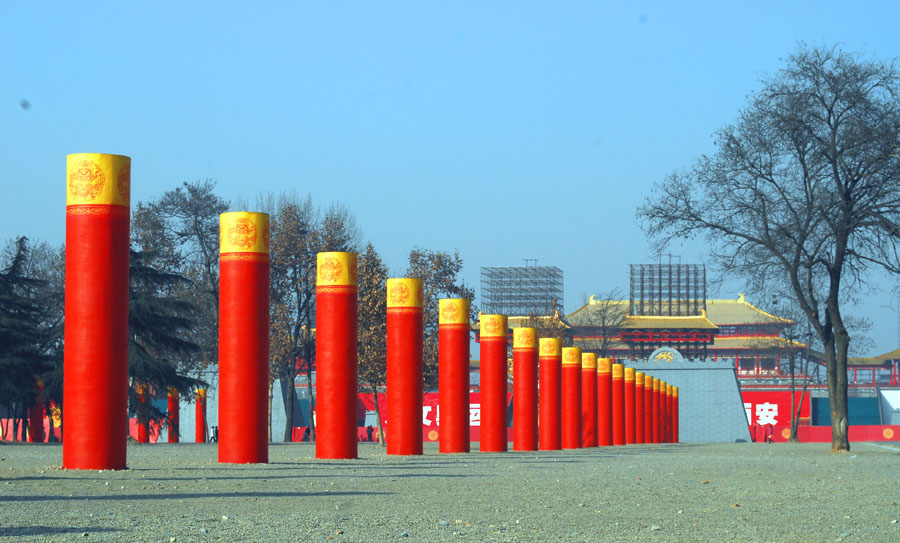 仿唐建筑——含元殿 摄影 银雪飞渡