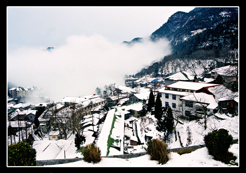 庐山春雪 摄影 老元