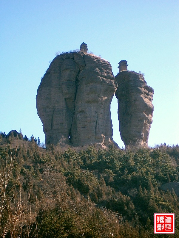 承德“双塔山” 摄影 平方