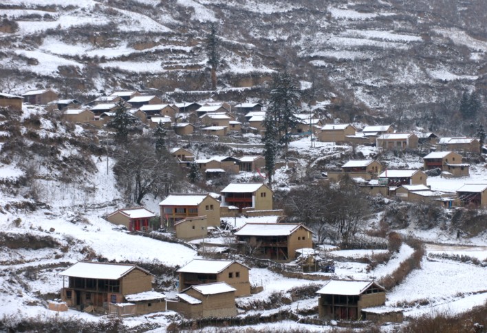 陇南雪村 摄影 崔鸿文