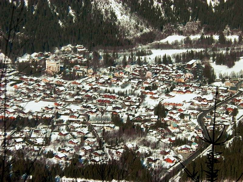 小镇雪景 摄影 秦川牛