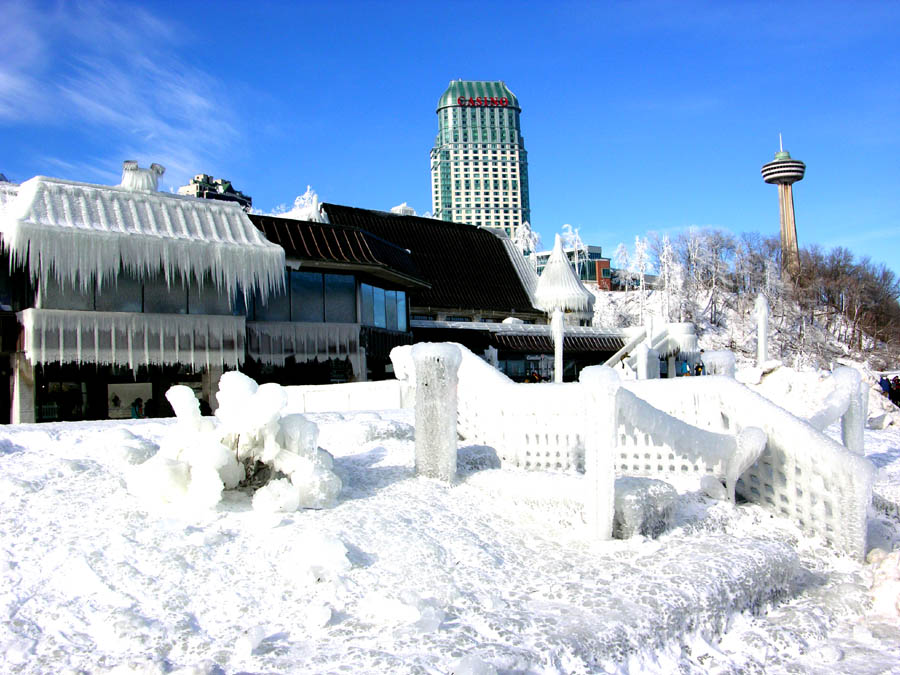 城市在冰雪中 摄影 拓荒者