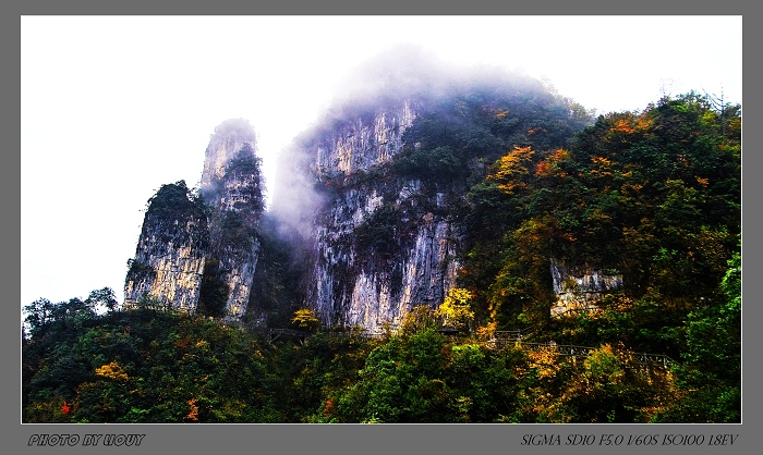 雨摄柴埠溪 摄影 LIOUY