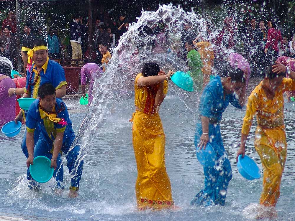 水的祝福 摄影 晓岚