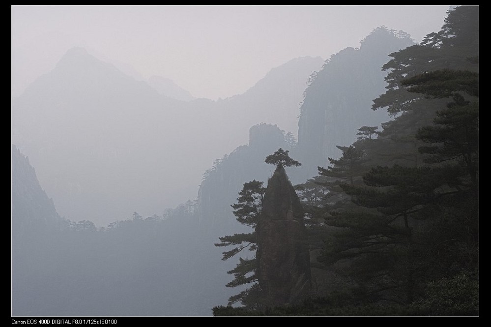 雾中黄山2 摄影 流云飘渺