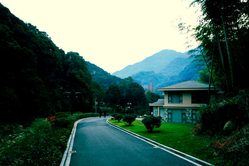 宁海风光  天明山温泉山庄 摄影 鹿山老人