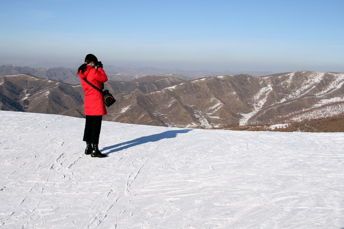 一览众山小 摄影 晴空万里