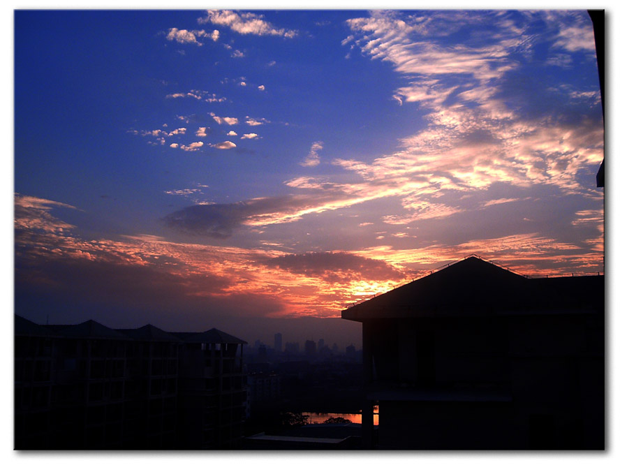 夕阳 摄影 江南视野