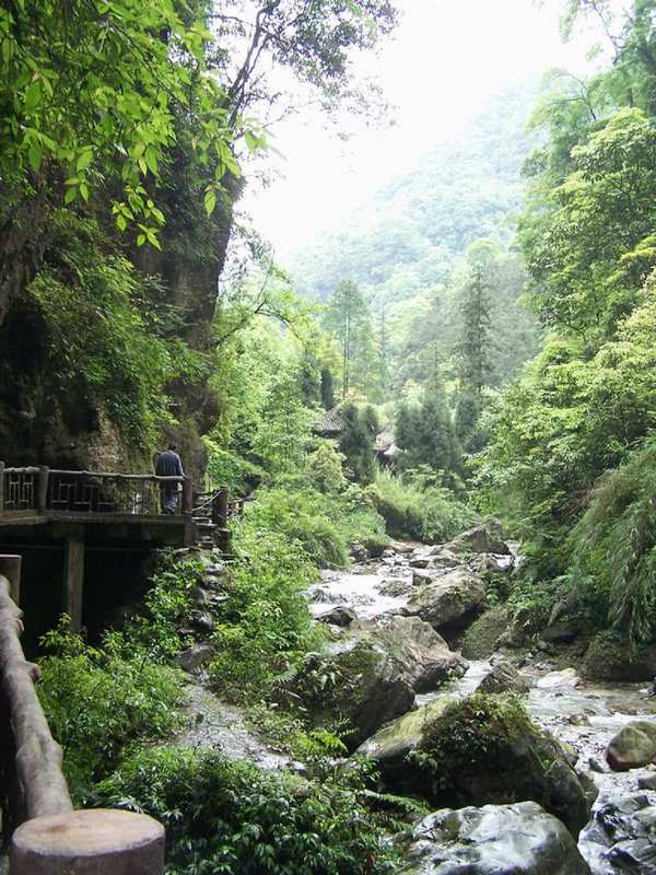 峨嵋山水 摄影 秋雁