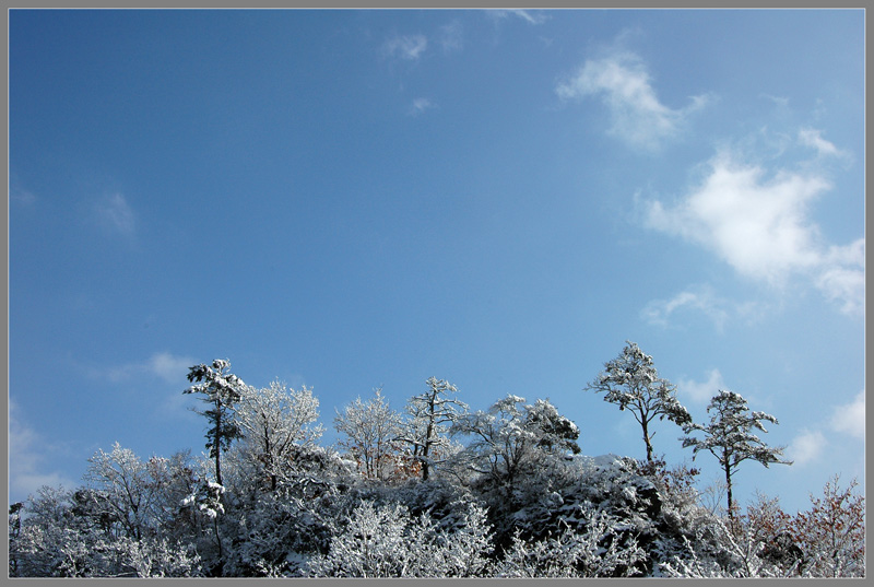 关门山春雪05 摄影 国尔玉