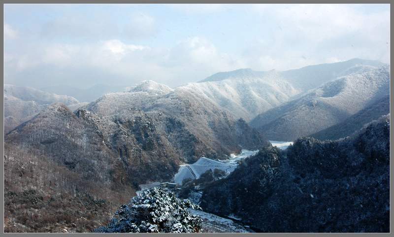 关门山春雪06 摄影 国尔玉