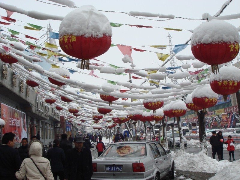 正月十五雪打灯 摄影 芳华