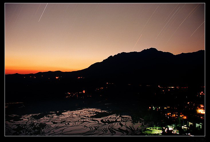 多依树看流星雨 摄影 独行刀客