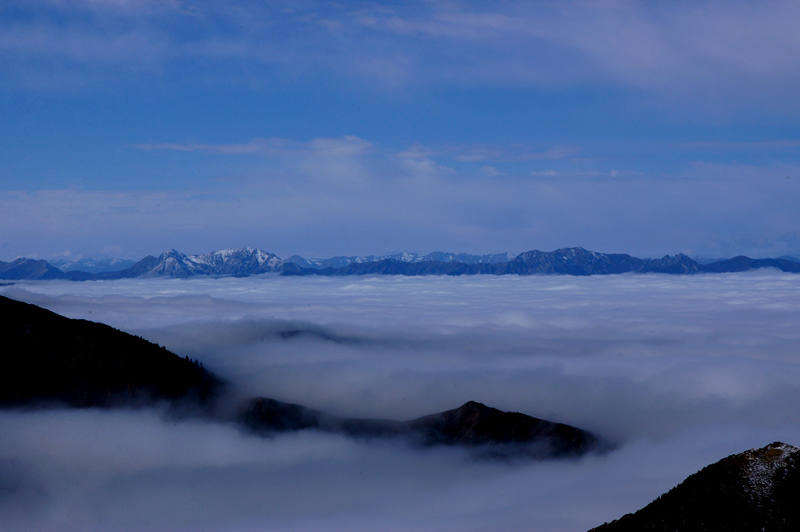 雪山云海 摄影 田江