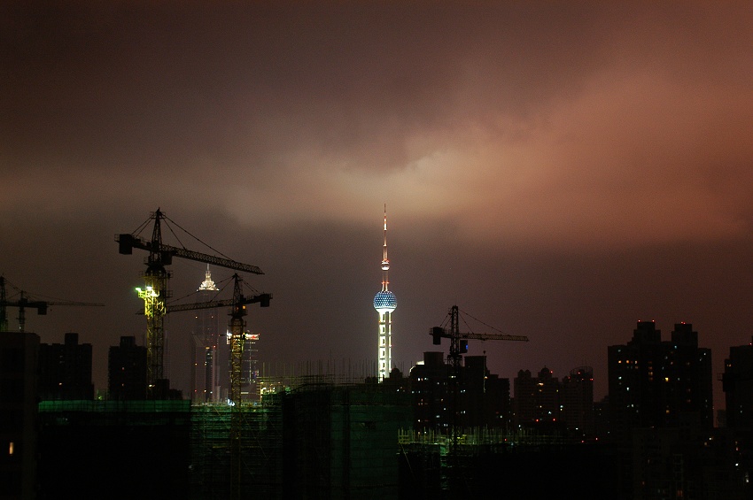 日长夜大的上海 摄影 沙漠玫瑰