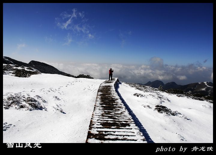 高山雪原 摄影 青龙侠