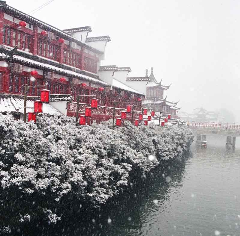 风雪秦淮河 摄影 风舞云间