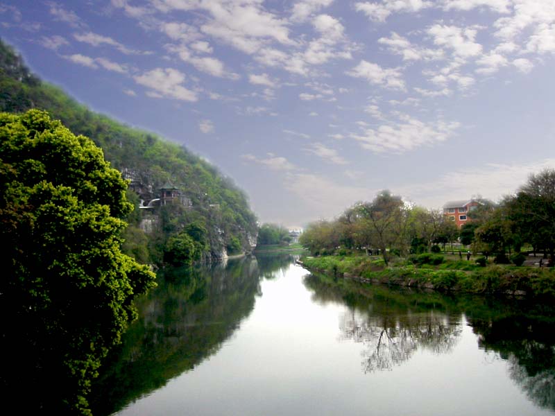 桂林七星公园 摄影 江河源