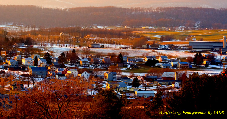 Sunset at Martinsburg, PA. USA 摄影 yuhan