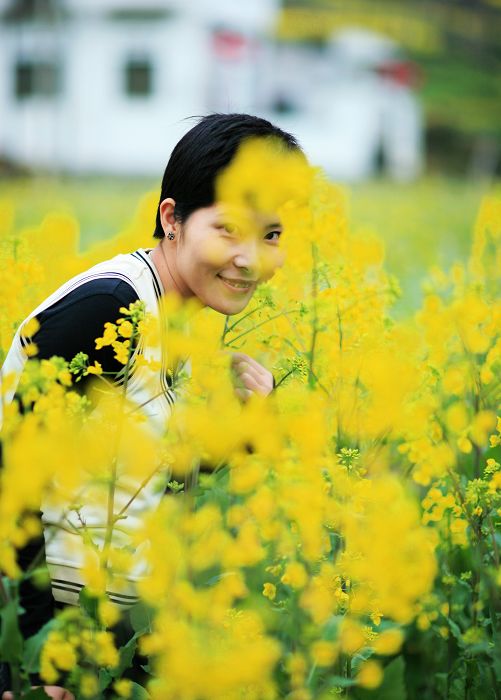 她在丛中笑 摄影 神鹰