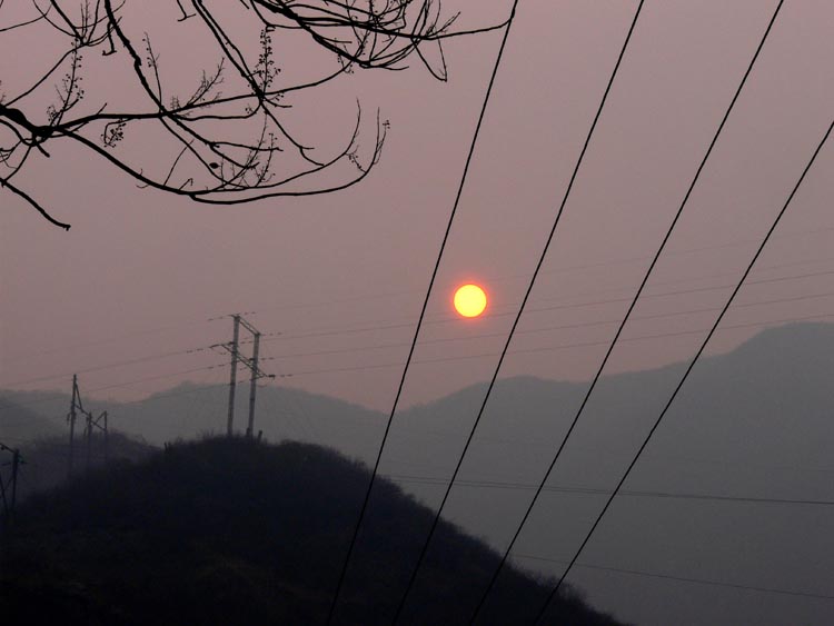 霾天 摄影 味道不错