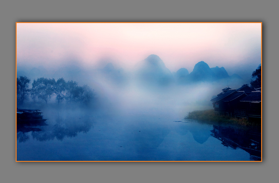 烟雨图 摄影 瑶古老